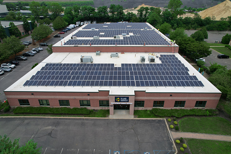 SUNation Energy installs roof-top array at Island Harvest’s 43,560 s/f Hossain Campus